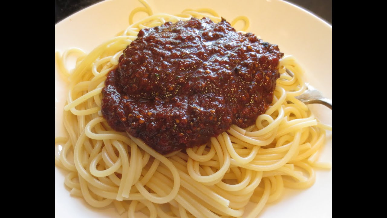 Low Calorie Spaghetti Sauce
 Low Fat Vegan No Oil 5 min Tomato Pasta Sauce