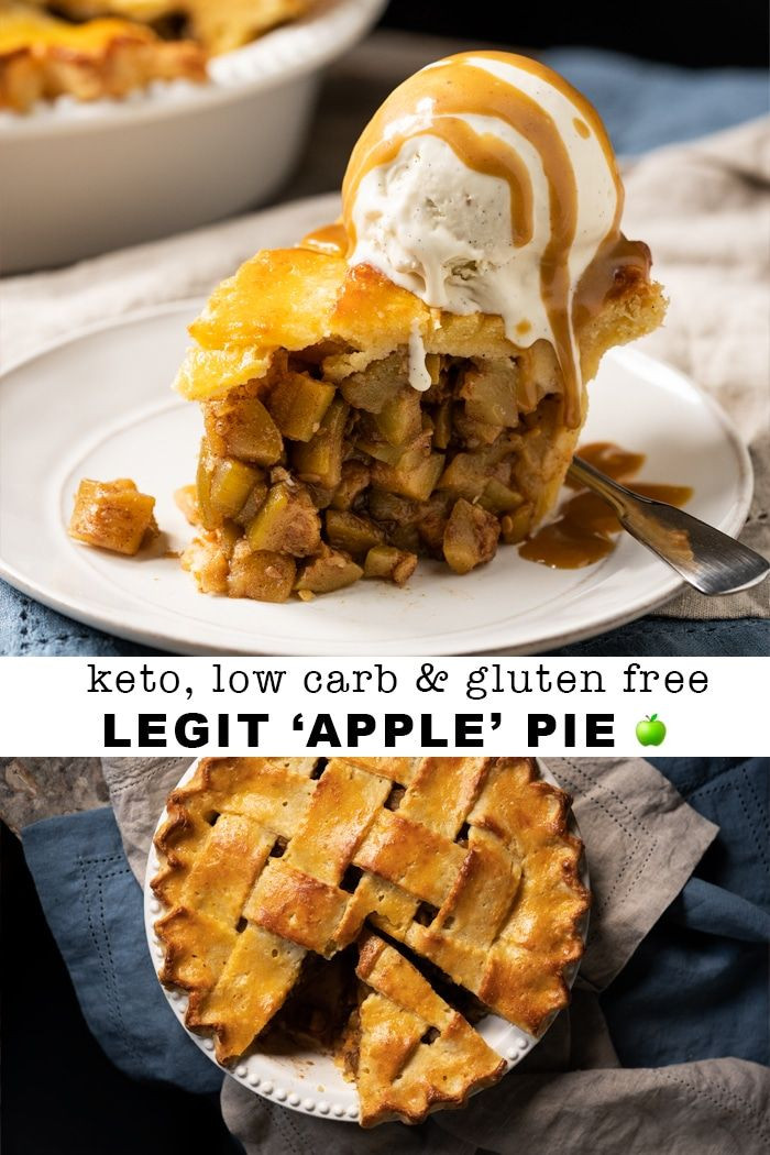 Low Carb Apple Recipes
 Mock Gluten Free Low Carb & Keto Apple Pie with our