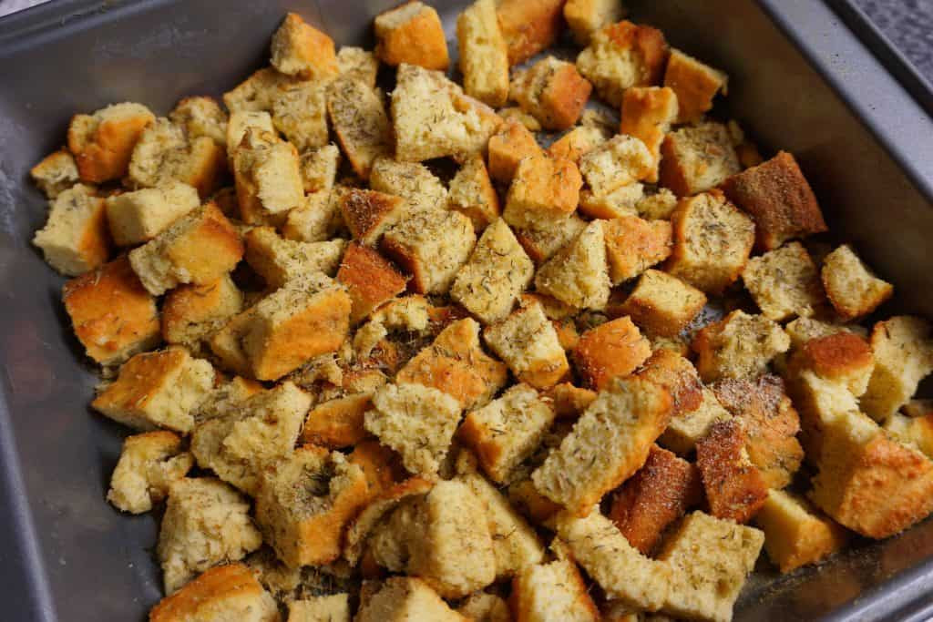 Low Carb Croutons
 Keto Crunchy Croutons with herb seasoning — LOW CARB QUICK
