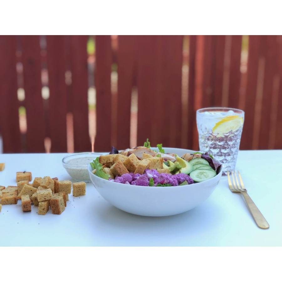 Low Carb Croutons
 Low Carb Seasoned Croutons Fresh Baked