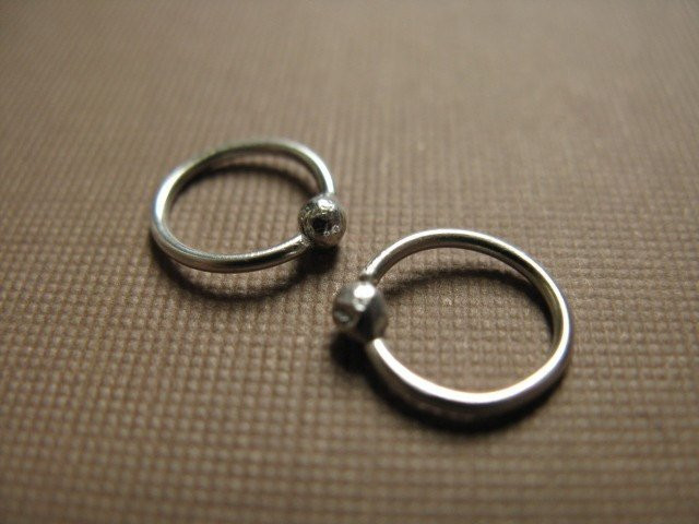 Macy's Sterling Silver Earrings
 43 Removing Hoop Earrings With Ball French Connection