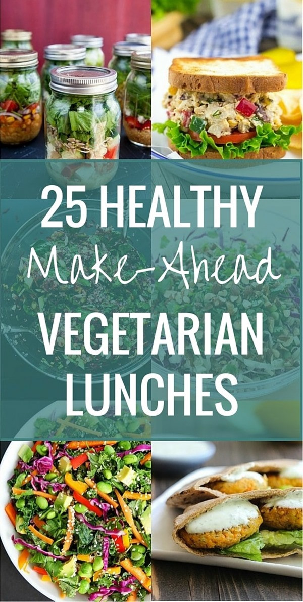 Make Ahead Healthy Lunches
 25 Healthy Make Ahead Ve arian Lunches Making Thyme