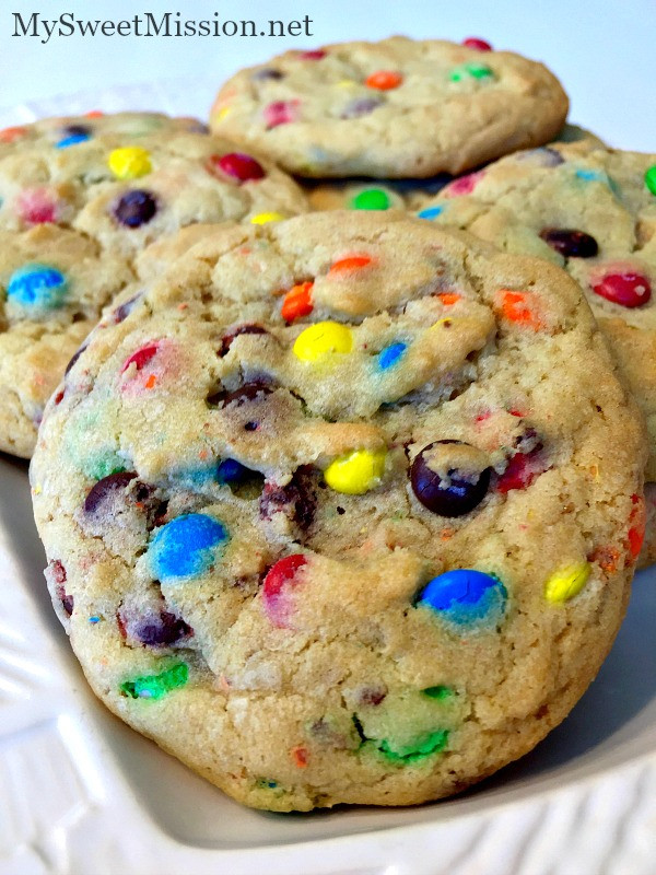 M&amp;M Sugar Cookies
 20 Gourmet Cookies Anyone Can Make