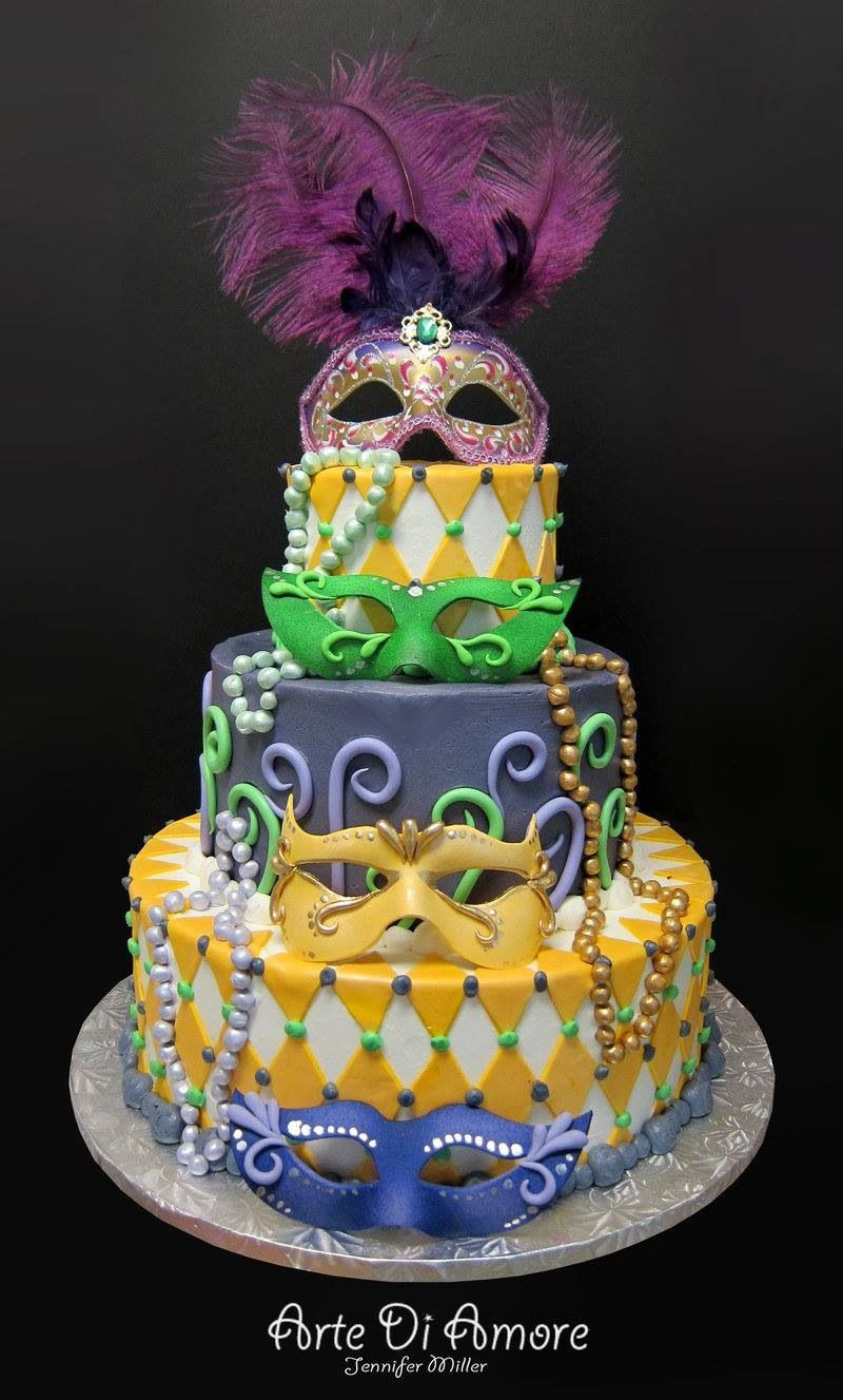 Mardi Gra Birthday Cake
 Carnaval Carnaval en 2019
