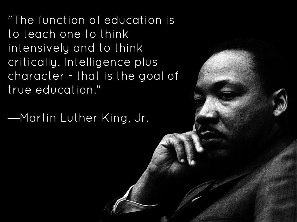 Martin Luther King Jr Quotes About Education
 Martin Luther King Jr Quote Education