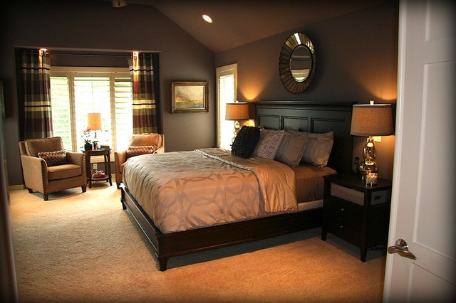 Master Bedroom Suite Ideas
 Dreamy Purple Master Bedroom Suite Traditional Bedroom