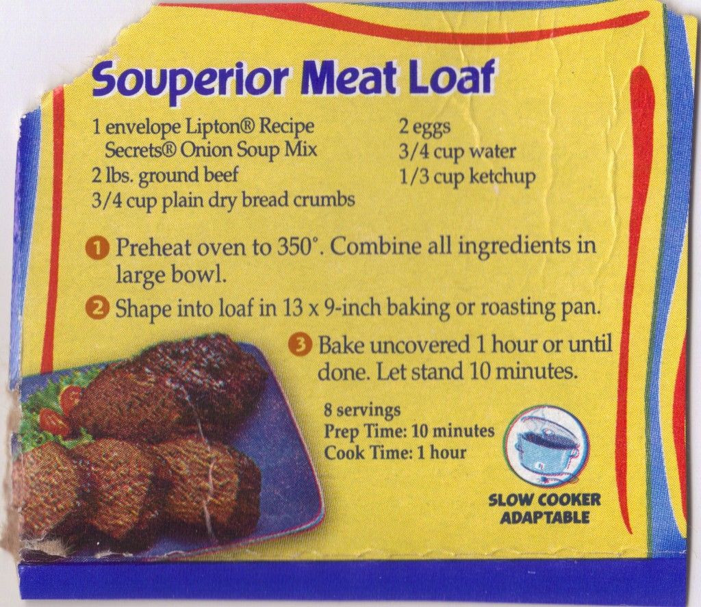Meatloaf Recipe With Onion Soup Mix
 Meatloaf Recipe Lipton ion Soup Mix – Besto Blog