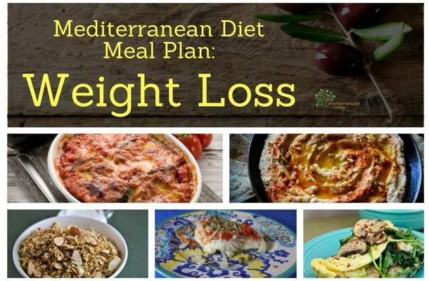 Mediterranean Diet Weight Loss
 Mediterranean Diet Meal Plan Weight Loss Mediterranean