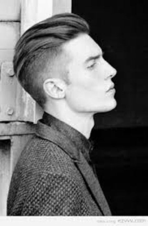 Mens Hairstyles Shaved Sides Long On Top
 Long on top to the back sides shaved