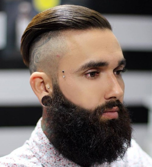 Mens Hairstyles Shaved Sides Long On Top
 40 Ritzy Shaved Sides Hairstyles And Haircuts For Men