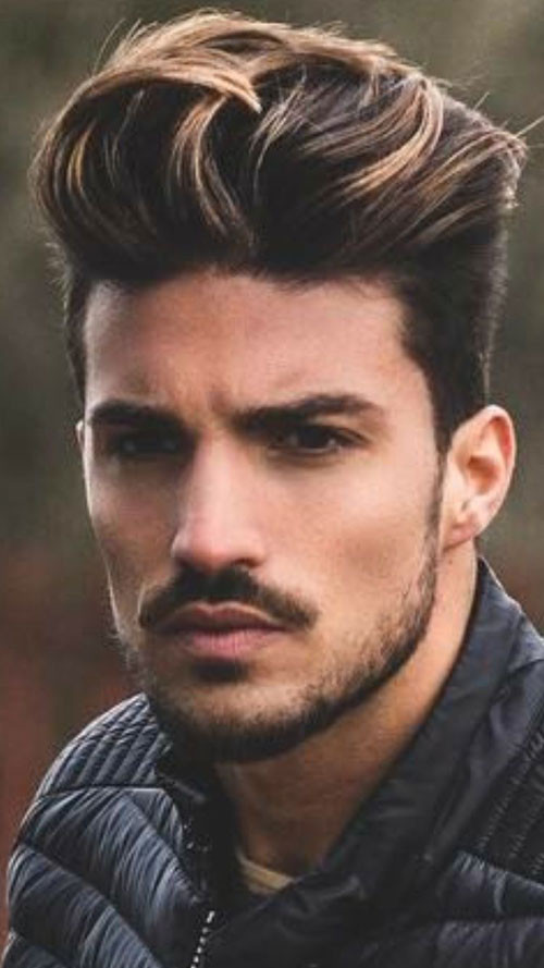 Mens Highlighted Hairstyles
 Mens Hair Colour 04 – HARI s Hairdressers