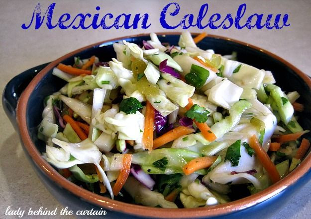 Mexican Coleslaw Recipes
 Mexican Coleslaw Healthy recipes