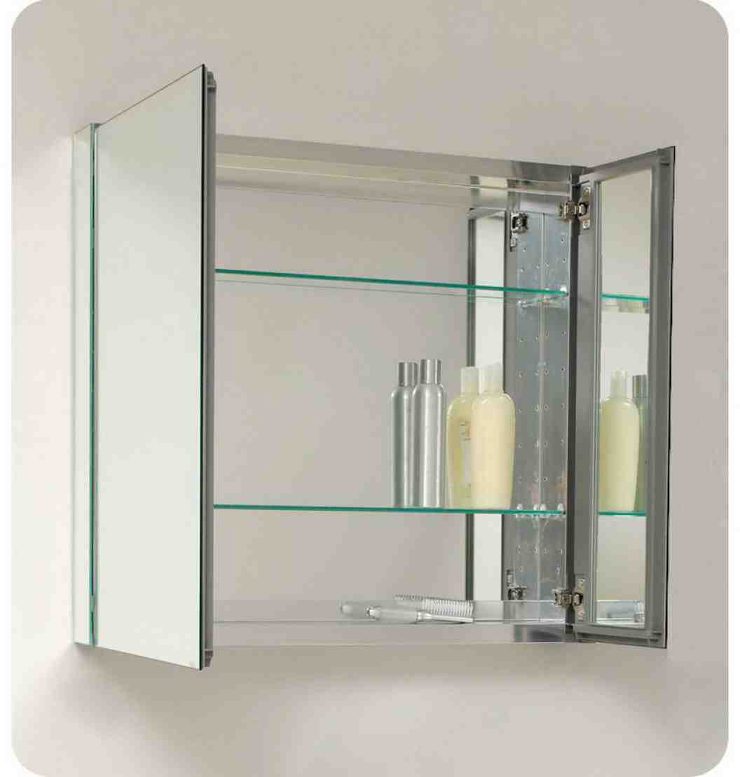 Mirror Cabinet Bathroom
 Mirrored Bathroom Cabinet Home Furniture Design