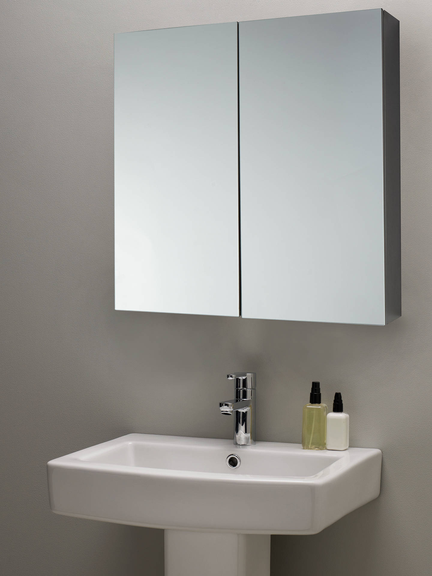 Mirror Cabinet Bathroom
 John Lewis & Partners Double Mirrored Bathroom Cabinet