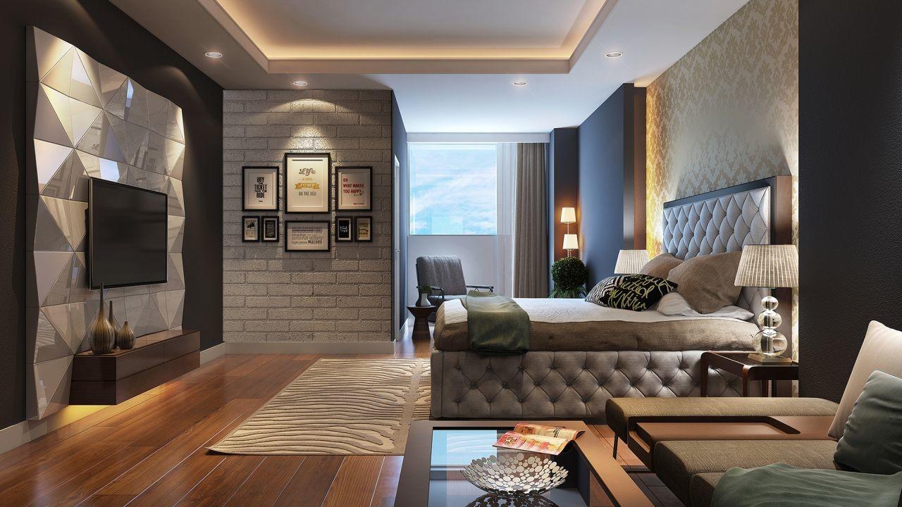 Modern Style Bedroom
 Bedroom in the modern style design ideas