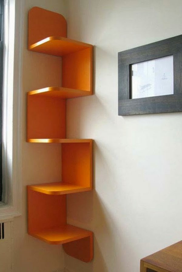 Modern Wall Shelves Living Room
 Great suggestions for corner shelving units 20 ideas