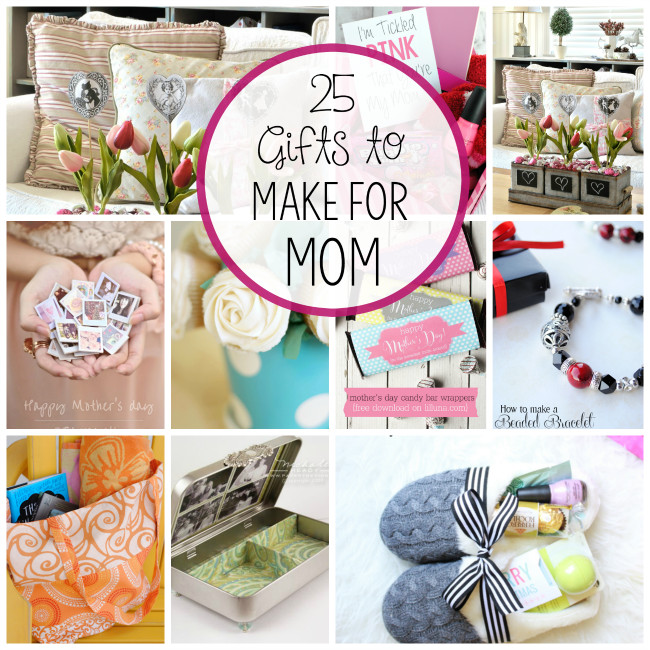 Mother Days Gift Ideas To Make
 Homemade Mother s Day Gifts Crazy Little Projects