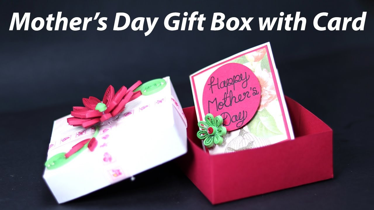 Mother's Day Gifts On A Budget
 Easy Mother s Day Box Card Homemade Mother s Day Gift
