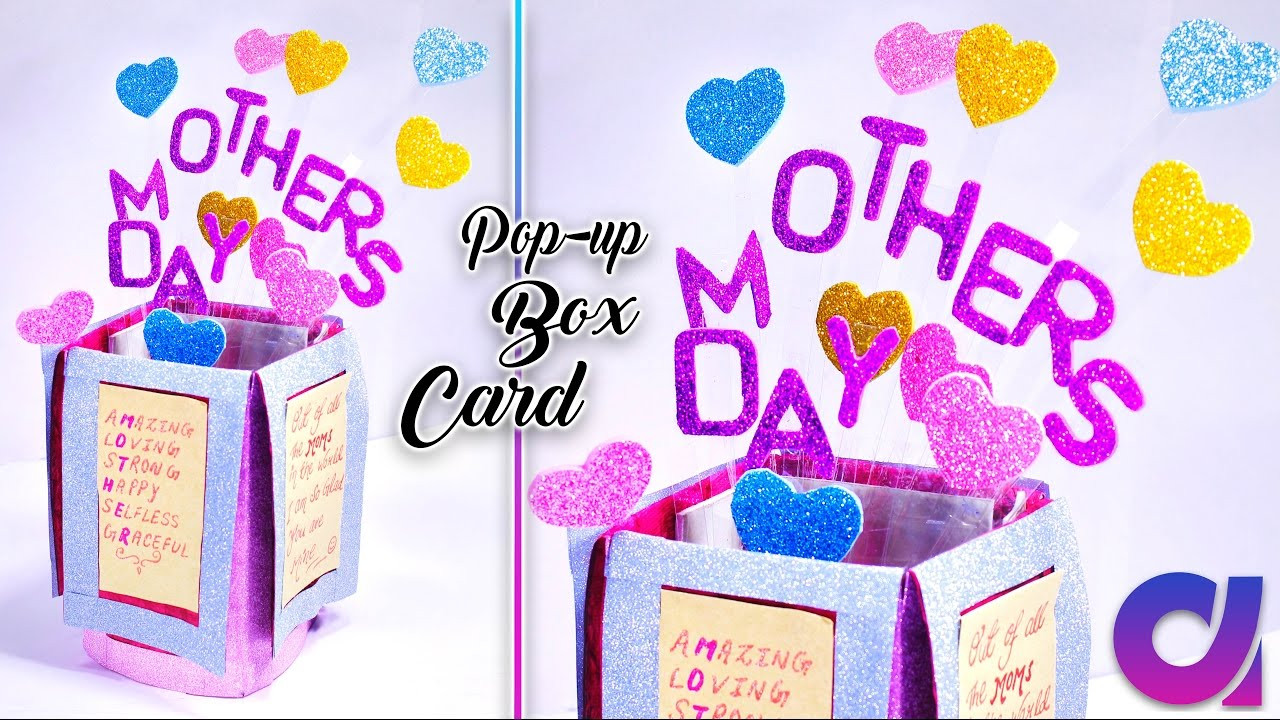 Mother's Day Gifts On A Budget
 DIY Surprise Exploding Box Card ForAllMoms