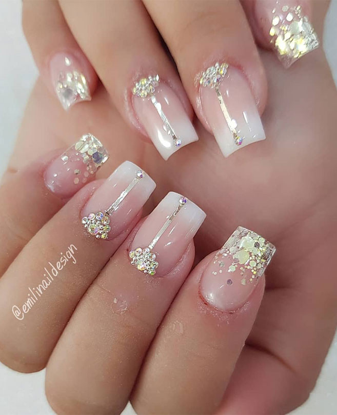Nail Art For Wedding Day
 100 Beautiful wedding nail art ideas for your big day