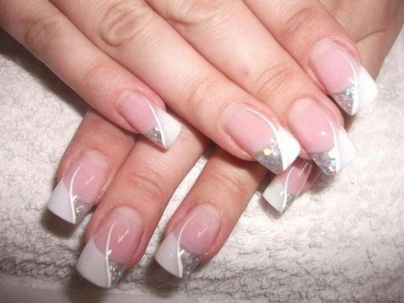 Nail Art For Wedding Day
 What do you think of these wedding day nails