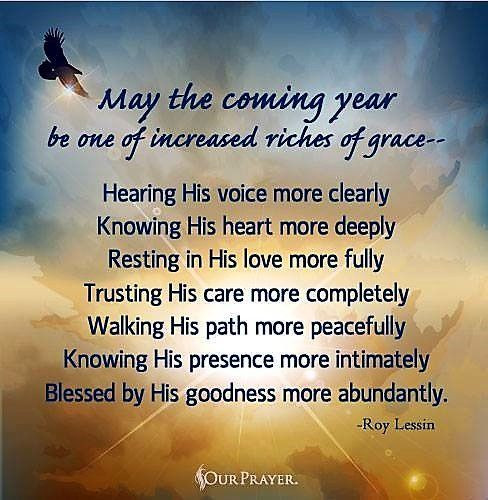 New Year Prayer Quotes
 Lessin may this ing year