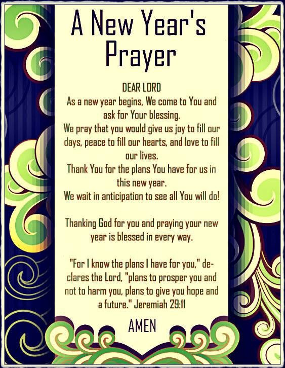 New Year Prayer Quotes
 Pin by Living Water on Prayers