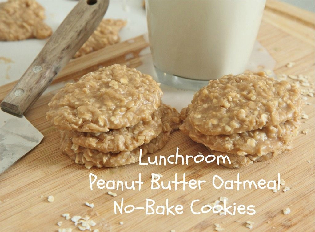 Oatmeal Peanut Butter No Bake Cookies
 Old Fashioned Peanut Butter No Bake Cookies