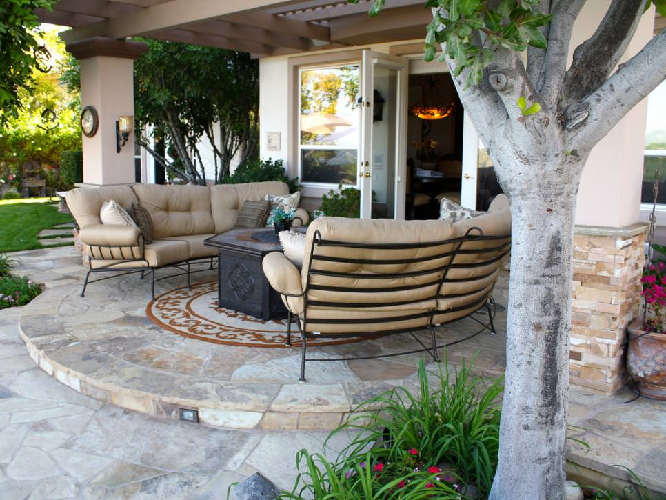 Outdoor Landscape Sitting 30 Patio Designs Decorating Ideas