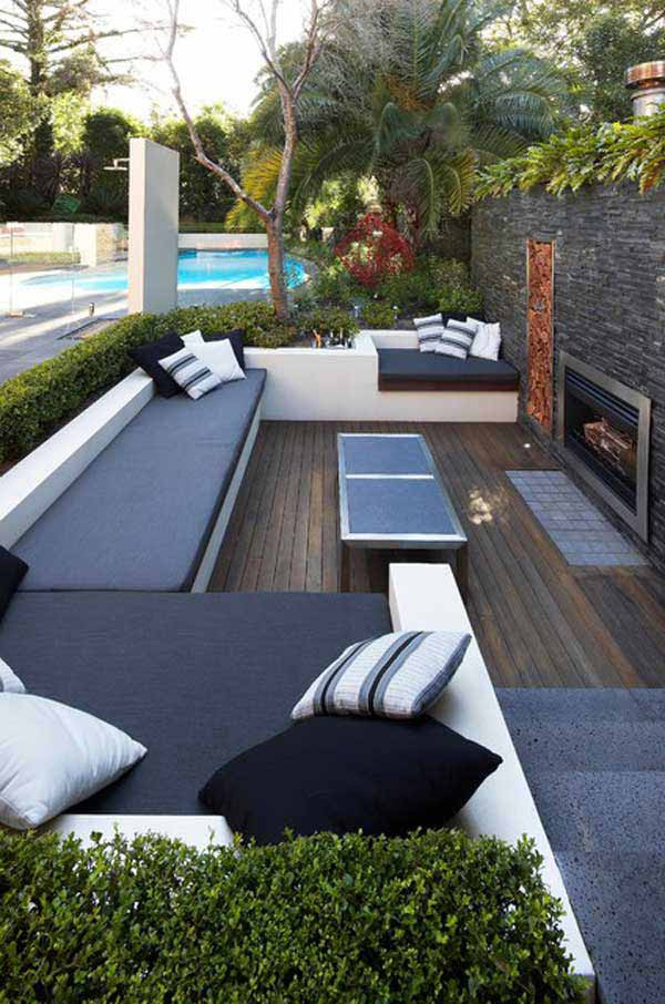 Outdoor Landscape Sitting 23 Simply Impressive Sunken Sitting Areas For a