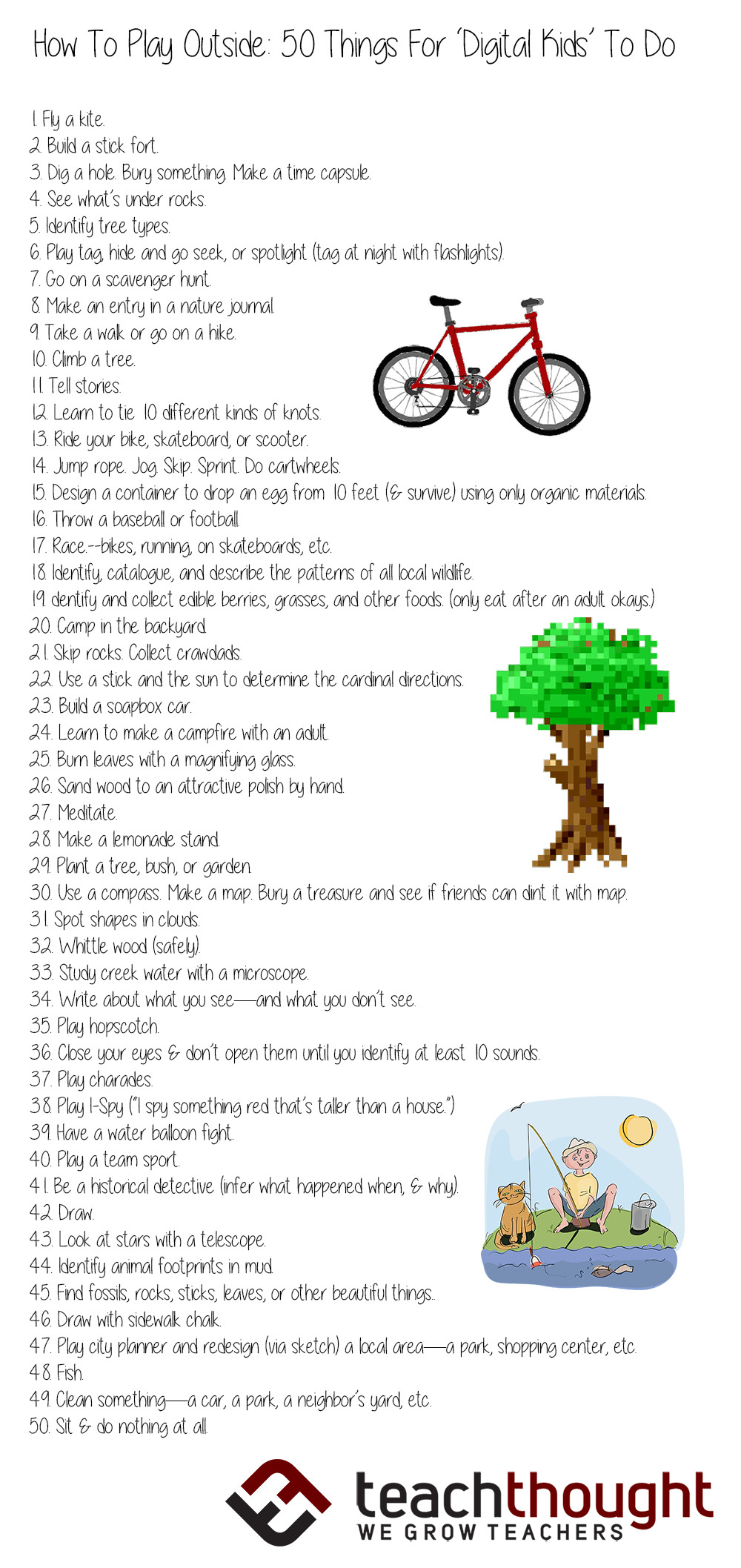 Outdoor Stuff For Kids
 How To Play Outside 50 Things For Digital Kids To Do