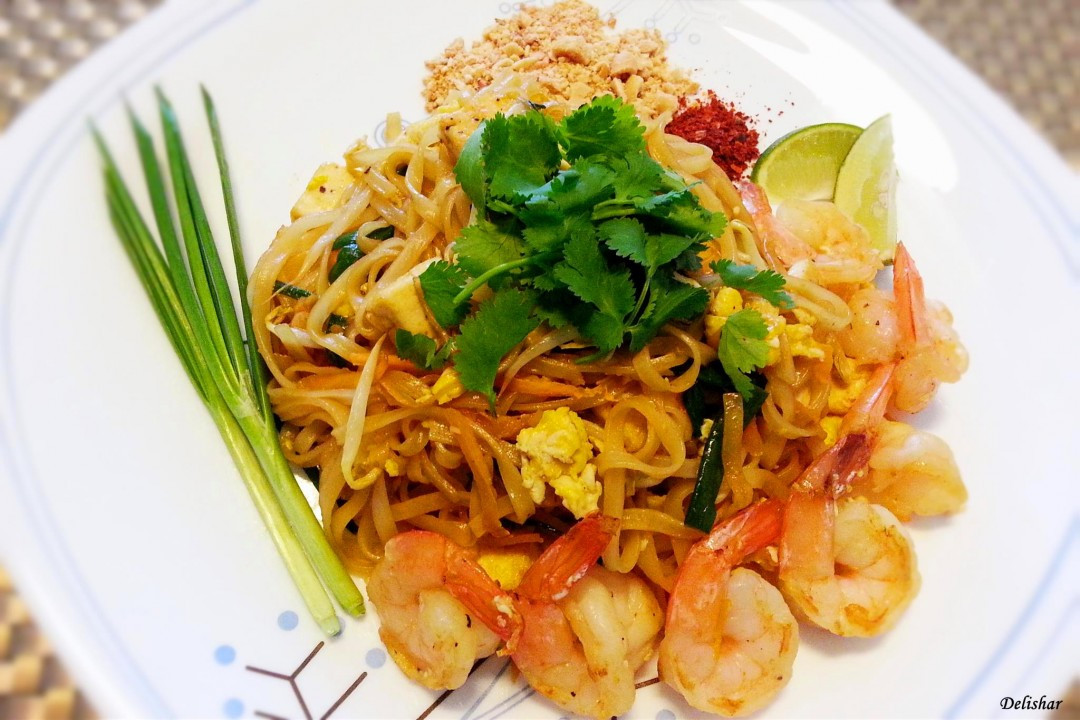 Pad Thai Fried Rice
 Shrimp Pad Thai Stir Fried Thai Rice Noodle