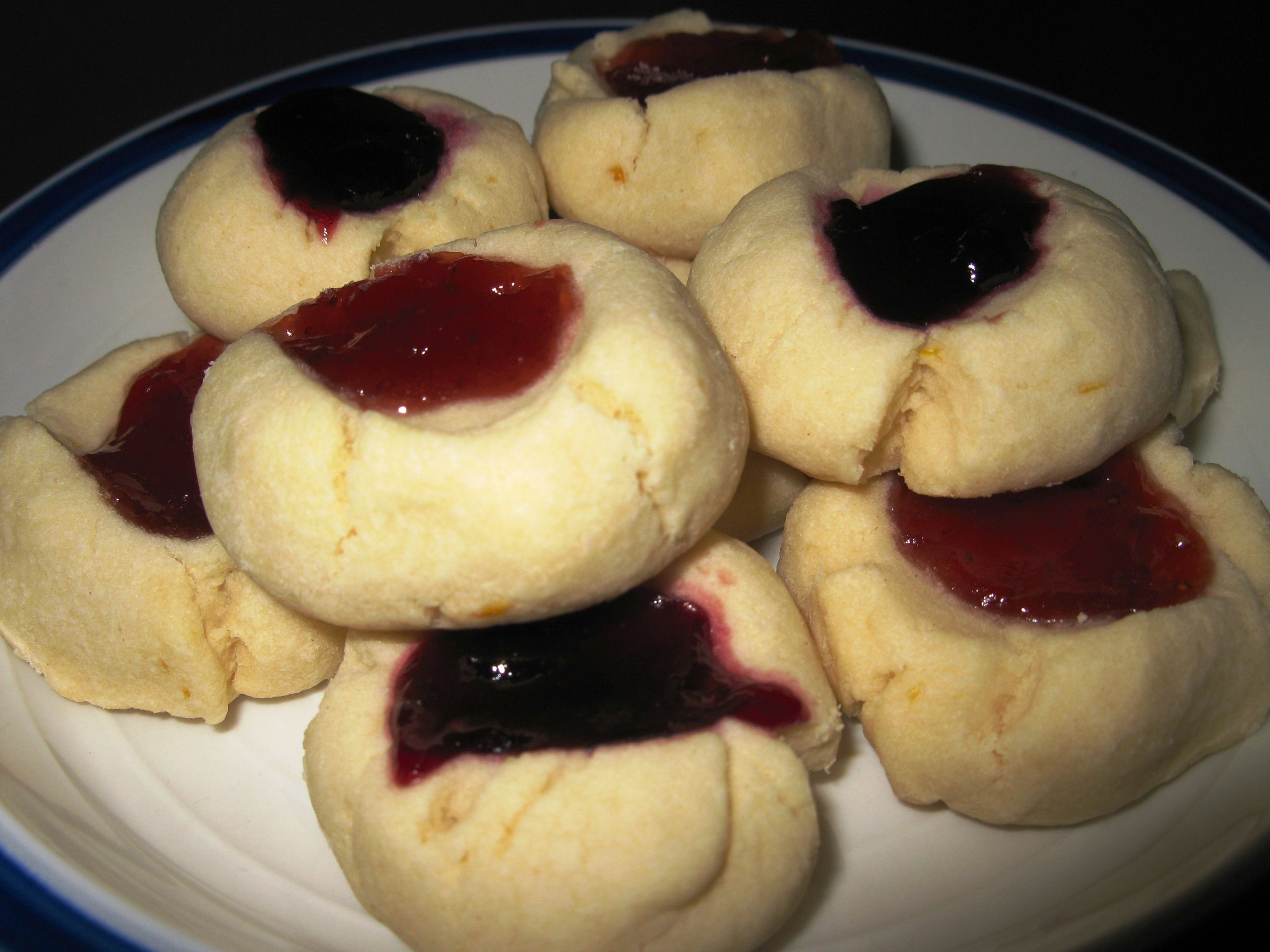 Passover Cookies Recipe
 thumbprint cookies for Passover – dairy egg & nut free