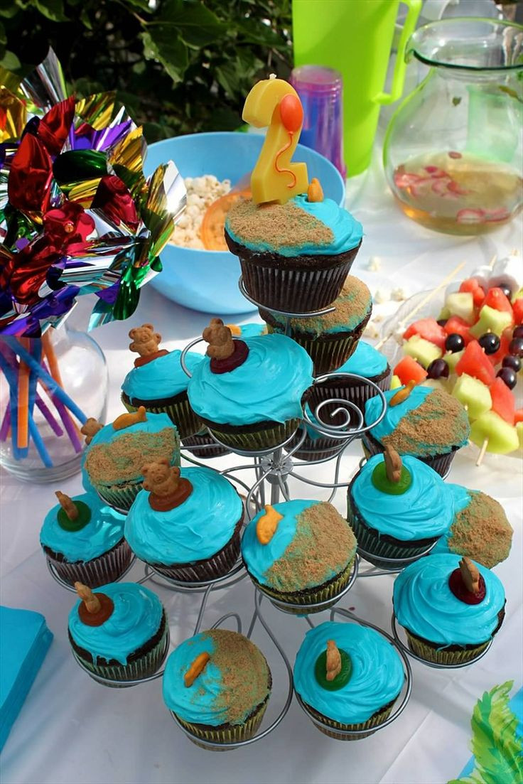 Pool Party Cupcake Ideas
 17 best Party pool party cupcakes images on Pinterest
