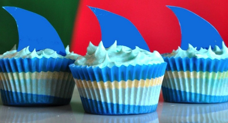 Pool Party Cupcake Ideas
 Kara s Party Ideas Pool Party Cupcakes The best Pina