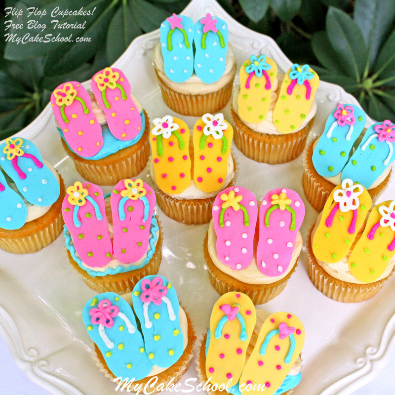 Pool Party Cupcake Ideas
 Roundup of the BEST Summer Cakes Tutorials and Ideas