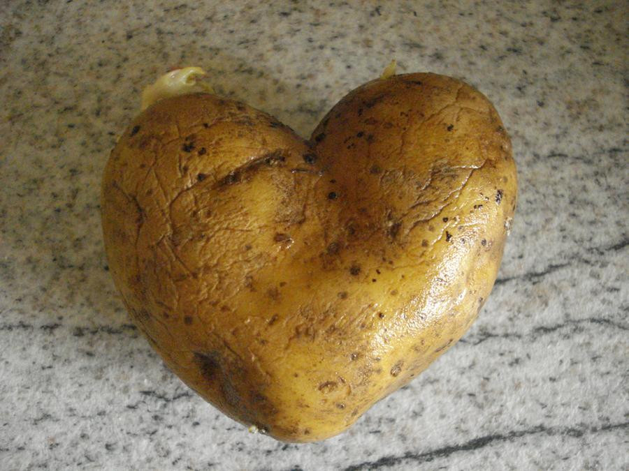 Potato For A Heart
 Potato heart by Sussch on deviantART