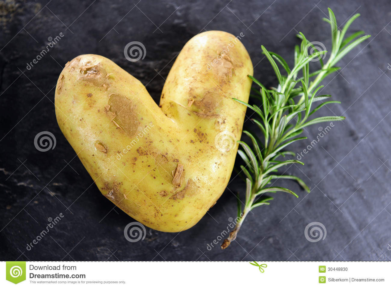 Potato For A Heart
 Potatoe love stock photo Image of gray spud ve able