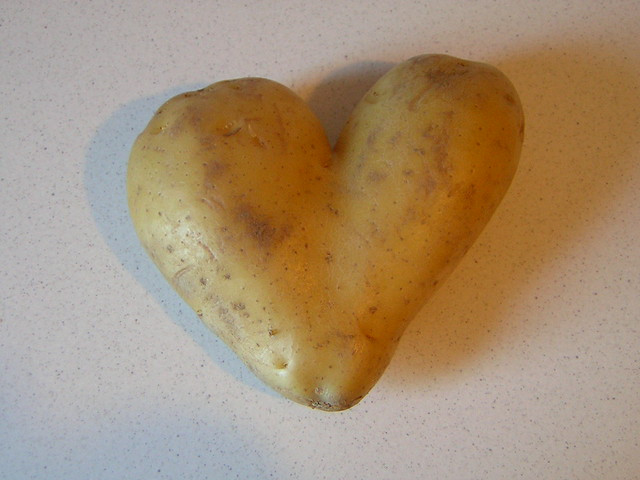 Potato For A Heart
 Heart potato