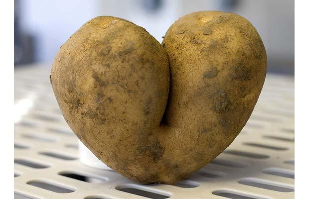 Potato For A Heart
 So our oven is broken… Also a tribute to potatoes
