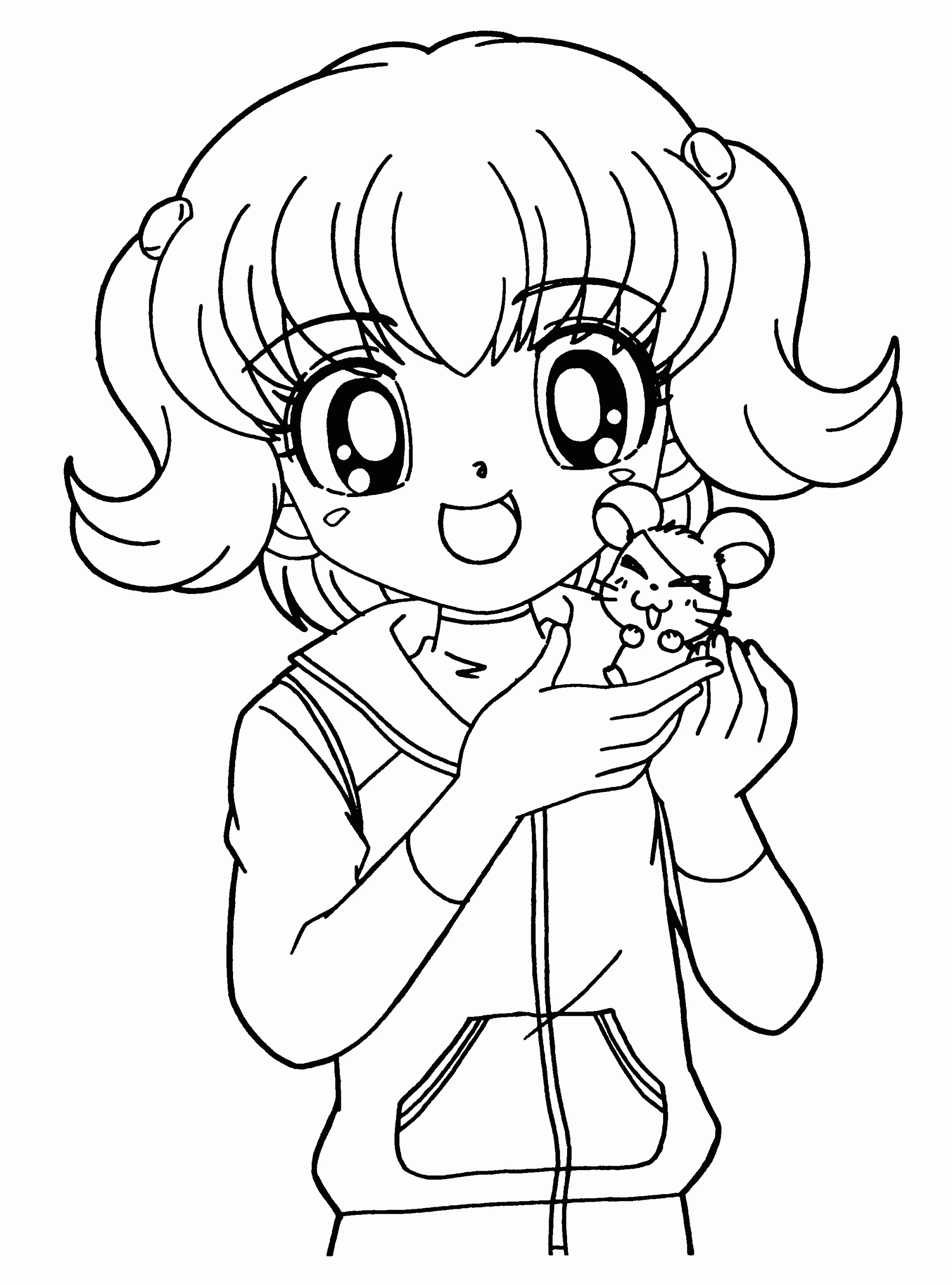 Printable Coloring Pages Girls
 Girls Coloring Pages Bestofcoloring