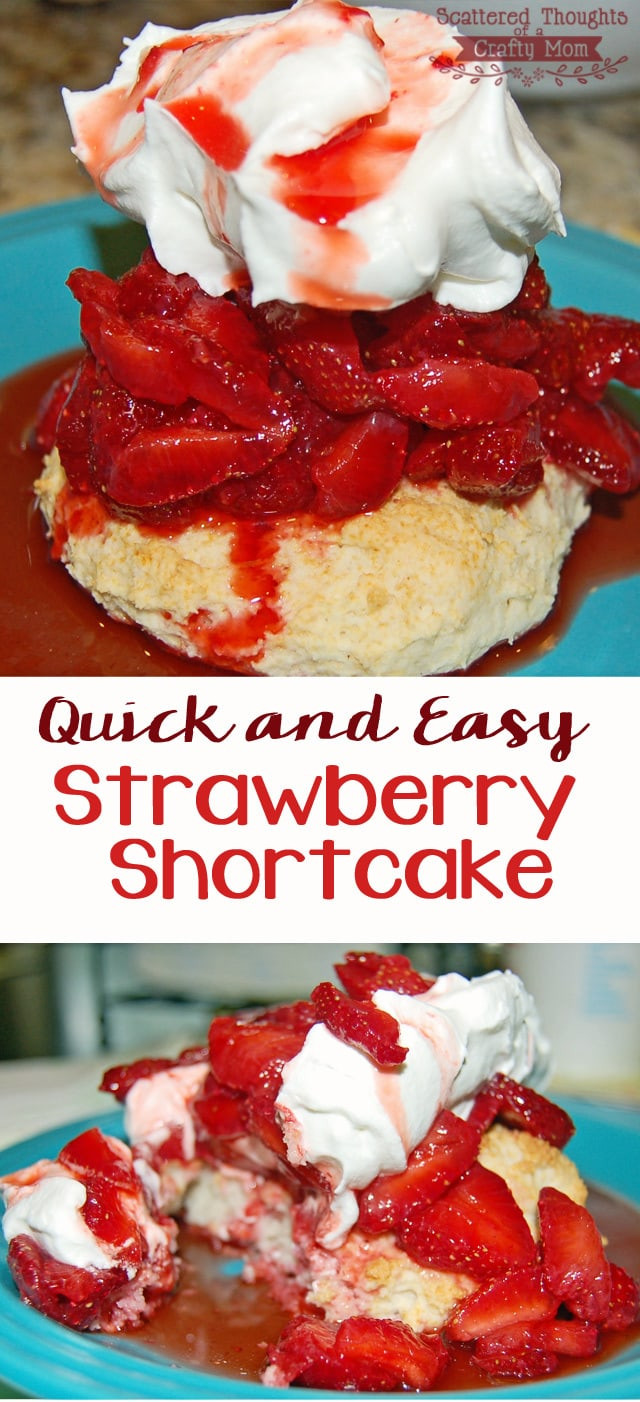 Quick Easy Strawberry Shortcake
 Quick and Easy Strawberry Shortcake Recipe Scattered