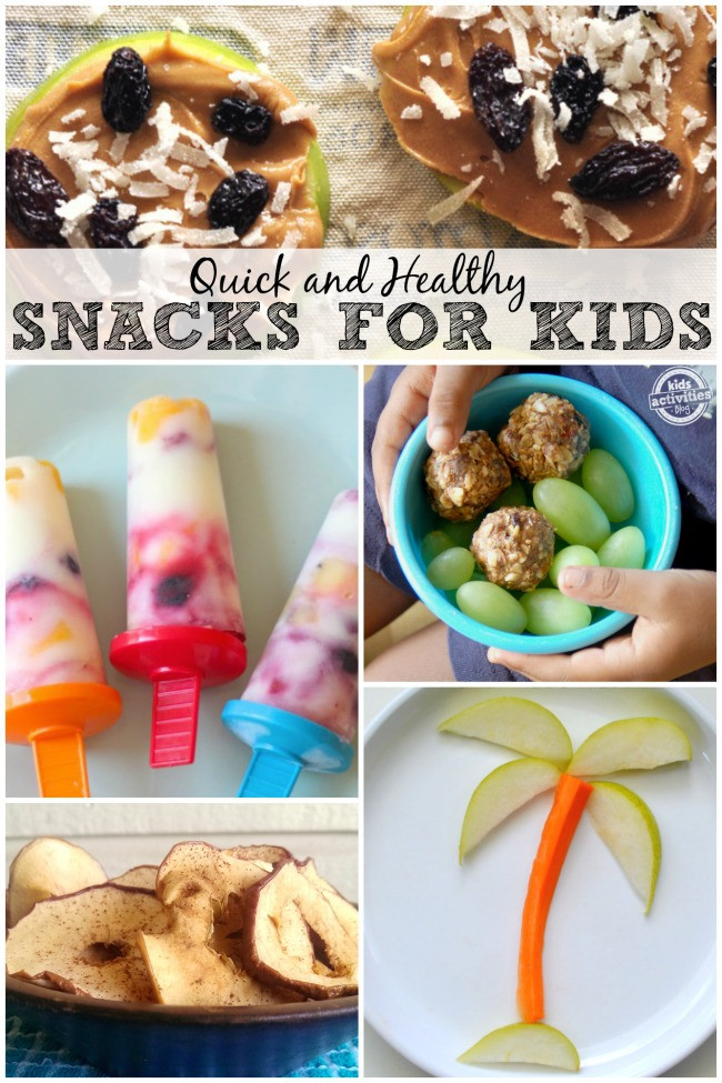 Quick Healthy Snacks For Kids
 Healthy and Quick Snacks for Kids