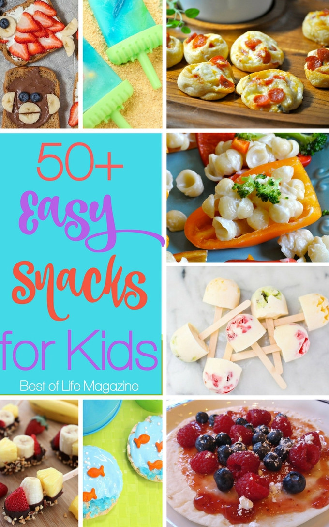 Quick Healthy Snacks For Kids
 Easy Snacks for Kids 50 Quick Healthy & Fun Recipes