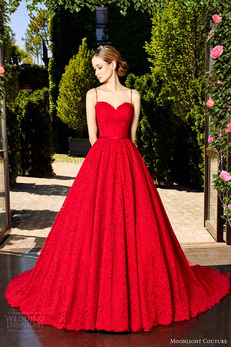 Red Ball Gown Wedding Dresses
 Why Do Some Brides Get Married Using Red Wedding Dresses