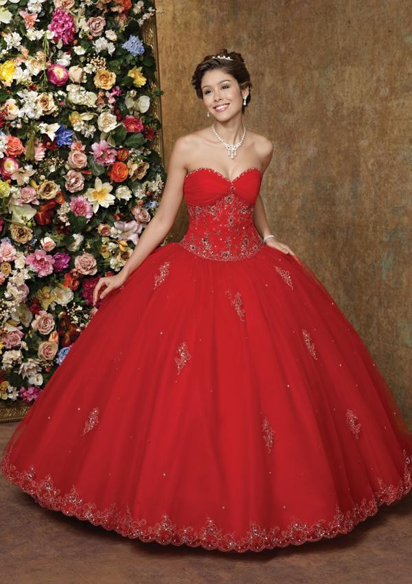 Red Ball Gown Wedding Dresses
 Red Ball Gown Wedding Dresses 2012 ShePlanet