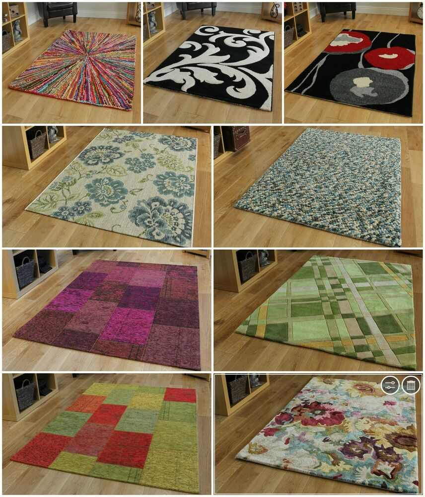 Rugs For Living Room Cheap
 Small MODERN RUGs soft red blue purple green living