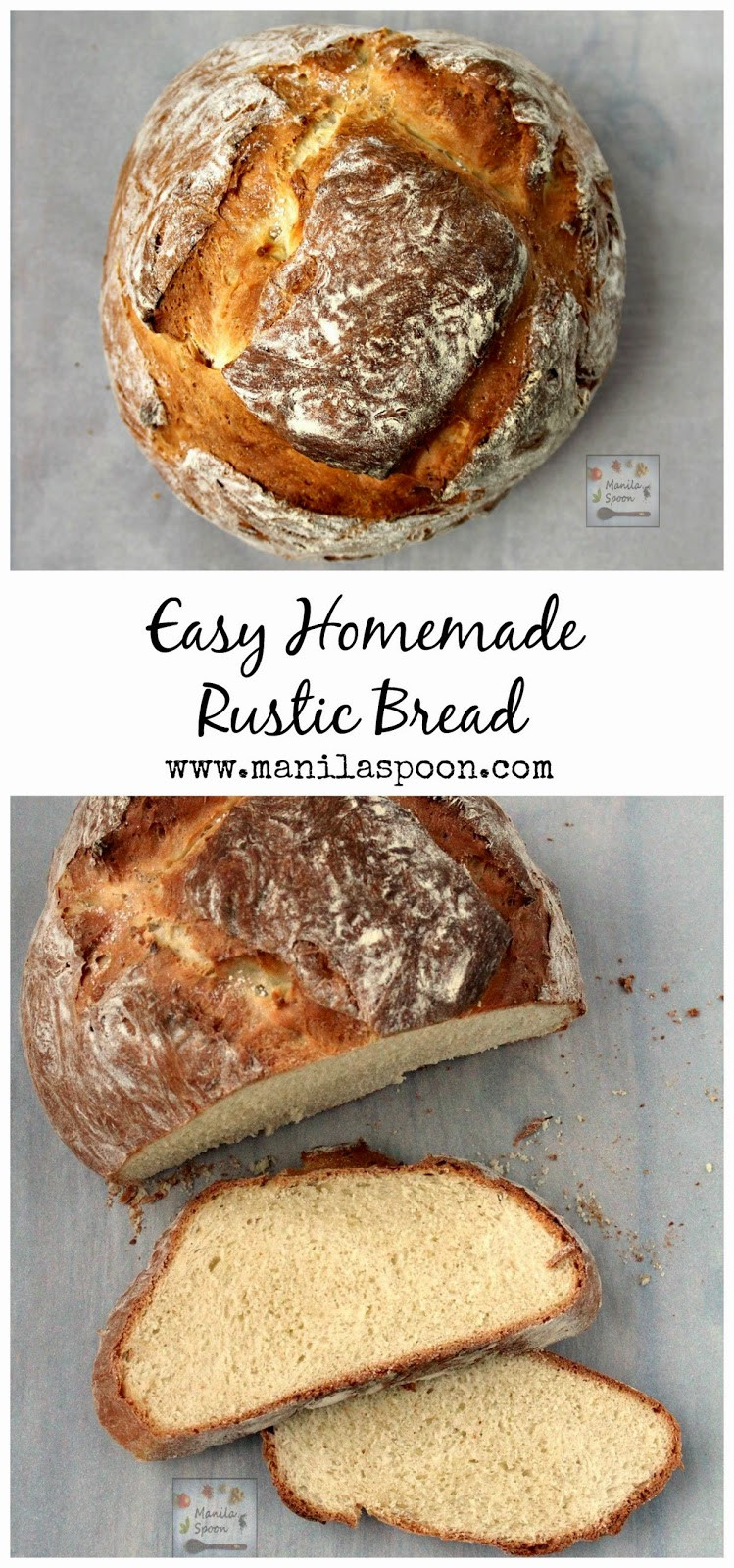 Rustic Bread Recipes
 Easy Homemade Rustic Bread