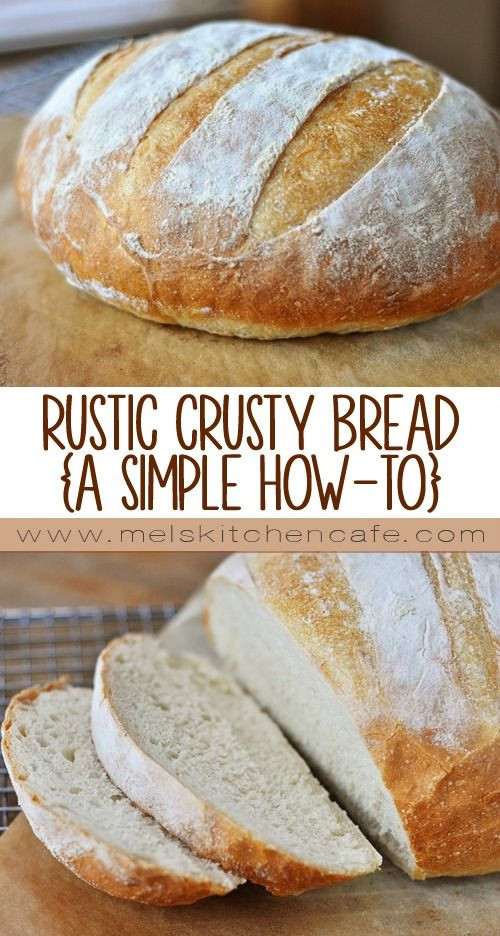 Rustic Bread Recipes
 Easy Rustic Crusty Bread Recipe