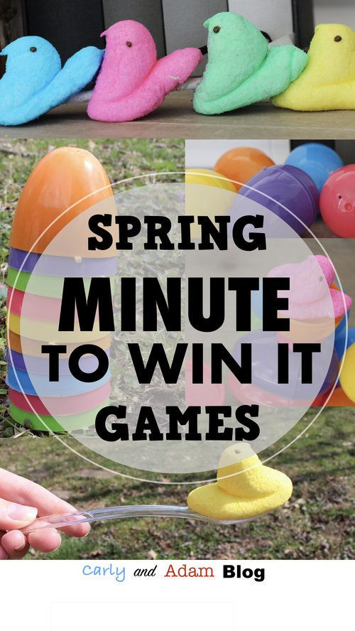School Easter Party Ideas
 Spring Minute to Win It Games for the Classroom So many